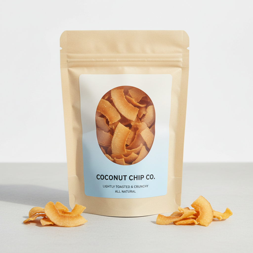 Dried Coconut Chips Pack