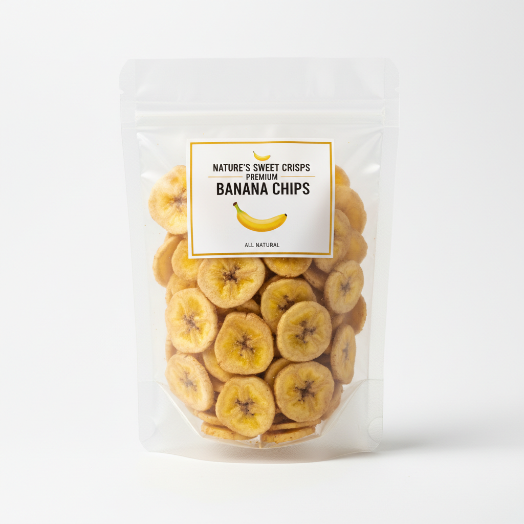 Dried Banana Chips Pack