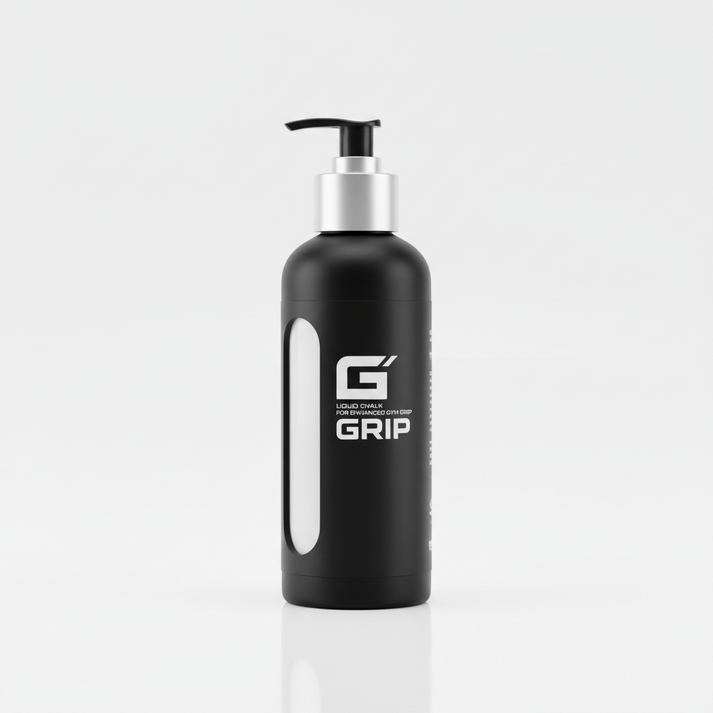 Liquid Chalk bottle for gym grip