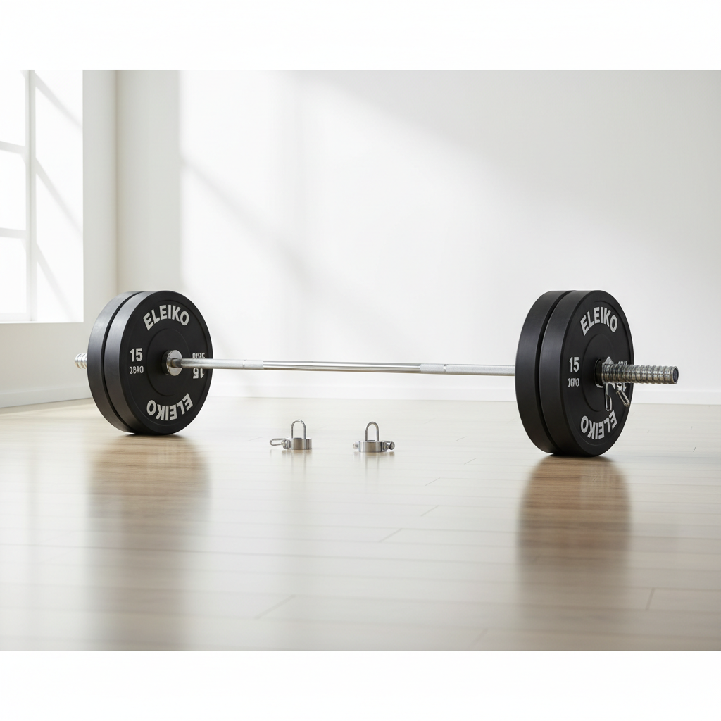 Olympic Barbell Set with weight plates