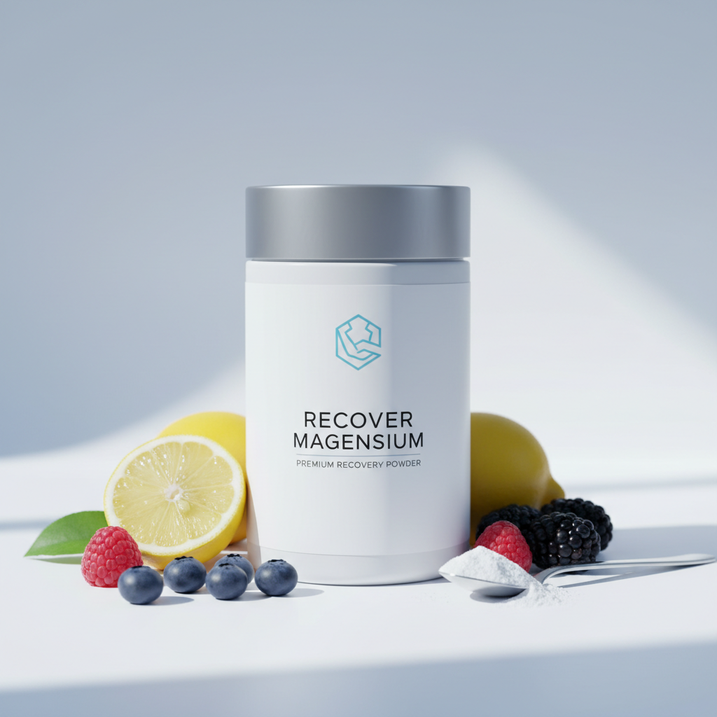 Magnesium Recovery Powder with lemon and mixed berries