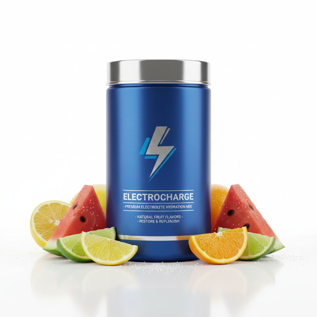 Electrolyte Hydration Mix with citrus fruits
